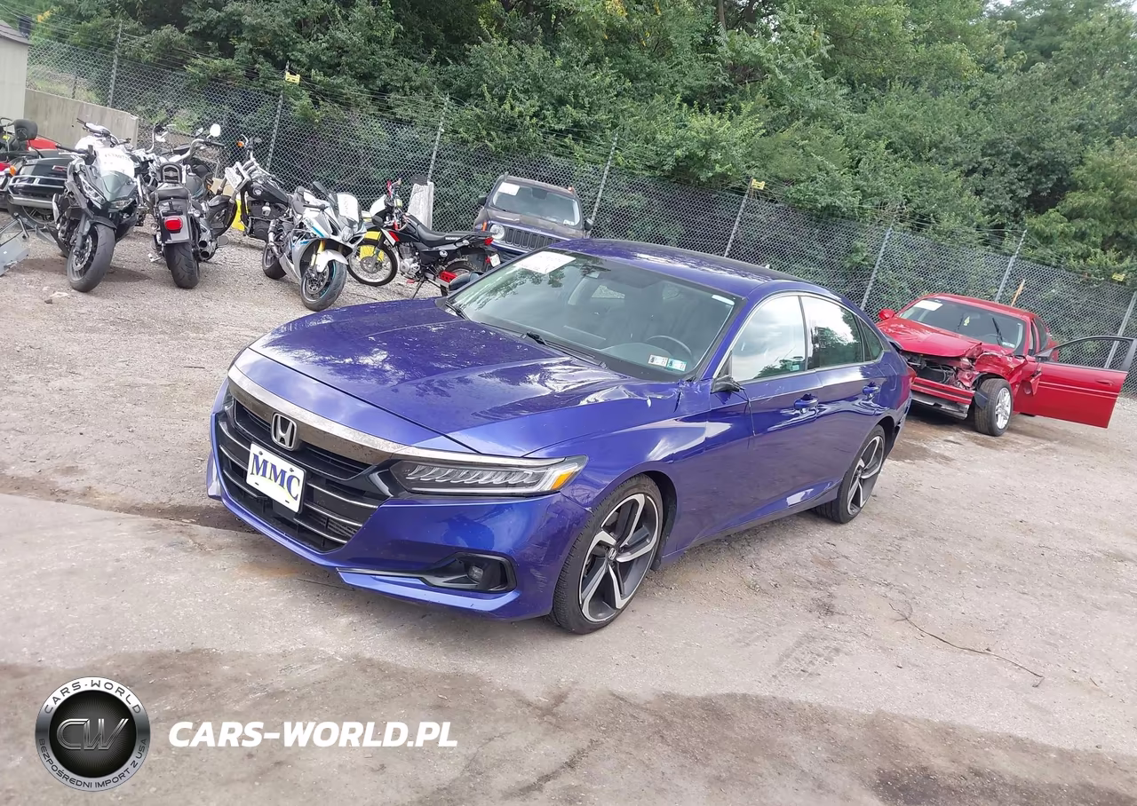 2022 Honda Accord Sport Special Edition VIN:1HGCV1F44NA035061 - 2