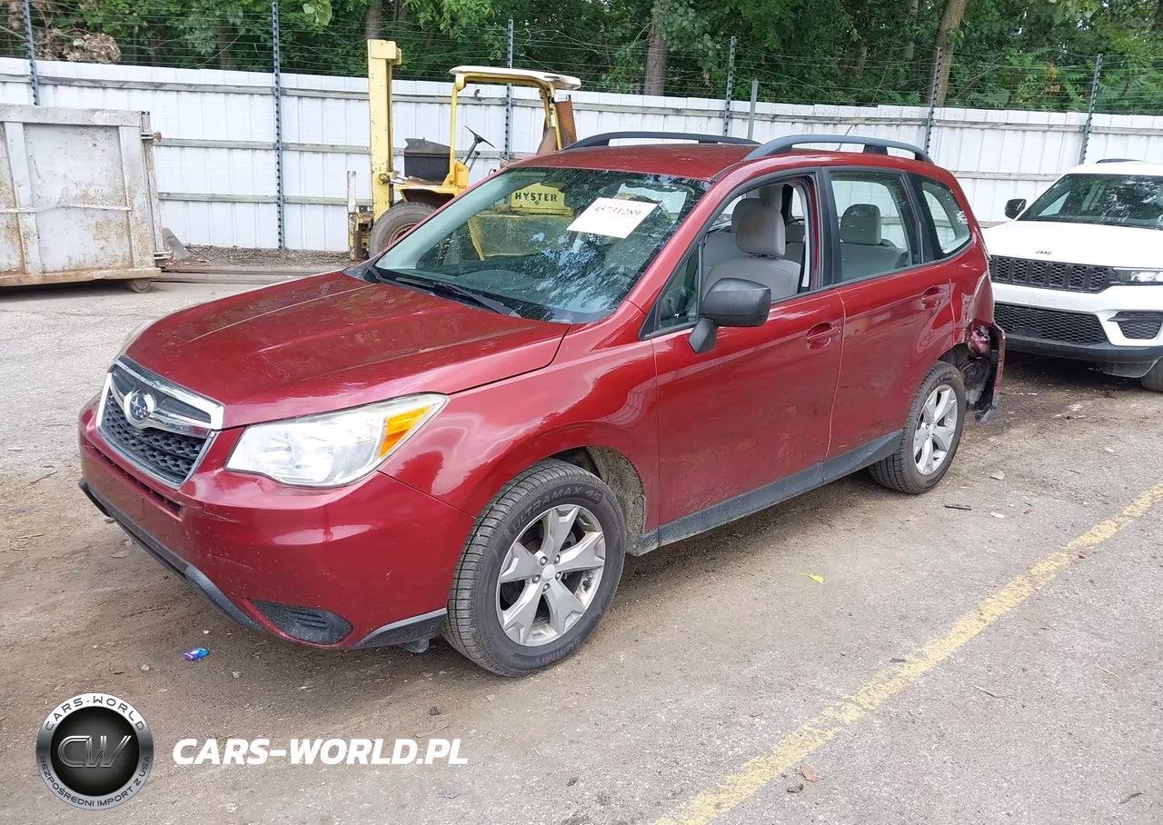 2015 Subaru Forester 2.5I VIN:JF2SJABC2FH548354 - 2