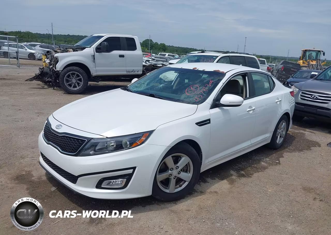 2014 Kia Optima Lx VIN:5XXGM4A71EG299204 - 2
