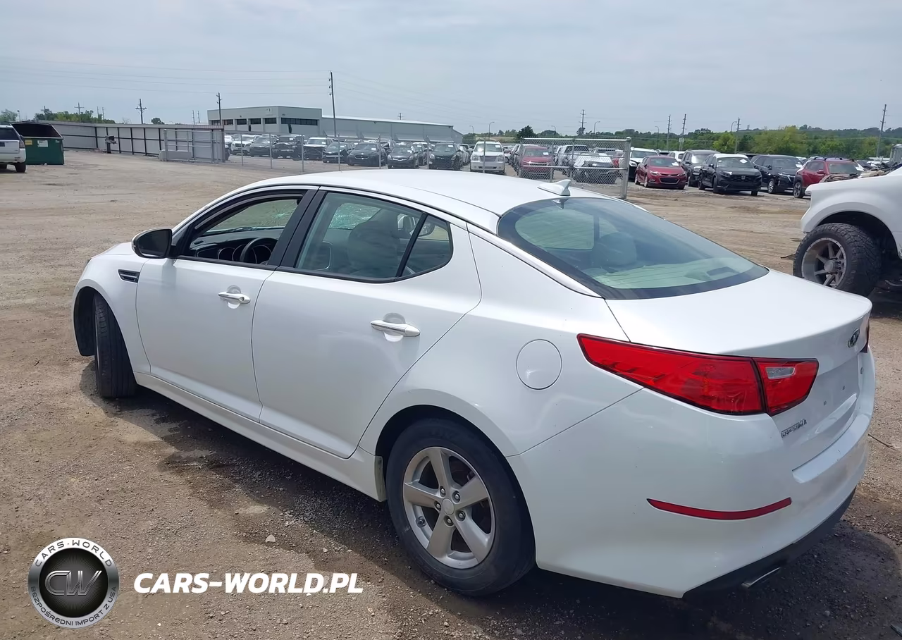 2014 Kia Optima Lx VIN:5XXGM4A71EG299204 - 3
