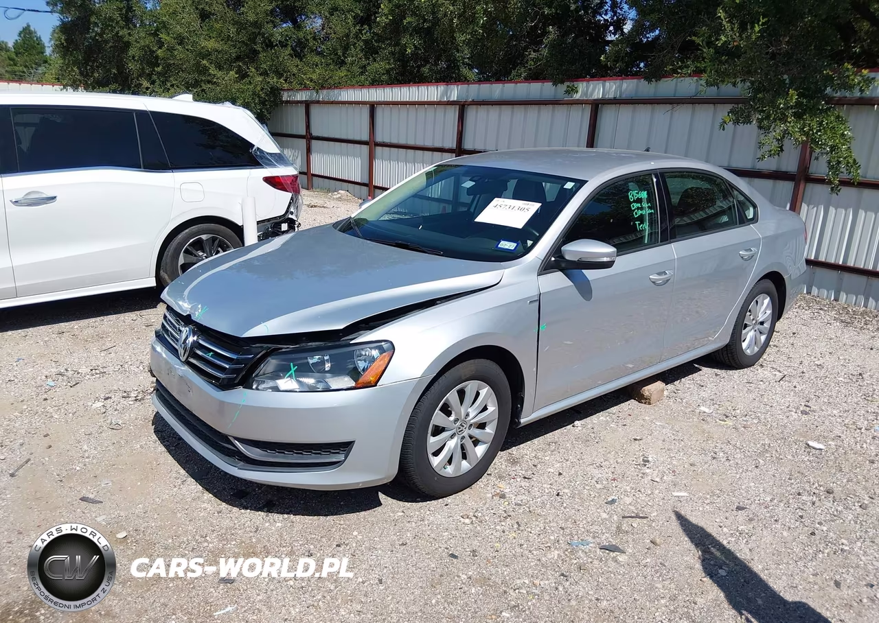 2015 Volkswagen Passat 1.8T Wolfsburg Edition VIN:1VWAS7A36FC011881 - 2