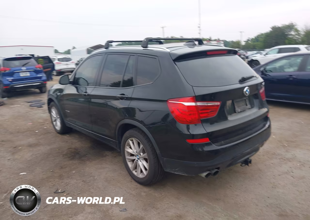 2017 BMW X3 xDrive28I VIN:5UXWX9C33H0W69583 - 3
