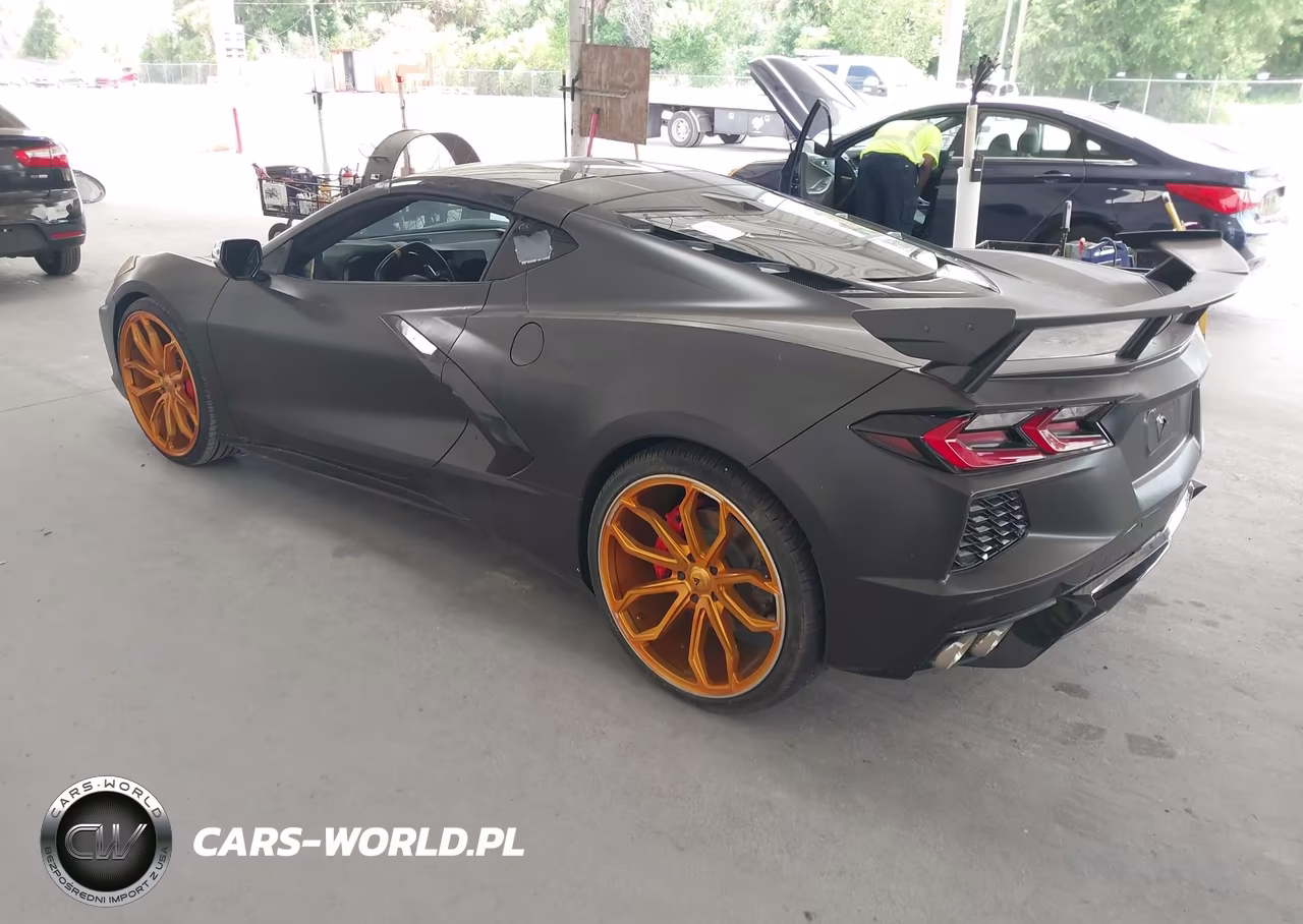 2020 Chevrolet Corvette Stingray Rwd 2Lt VIN:1G1Y72D40L5103877 - 3