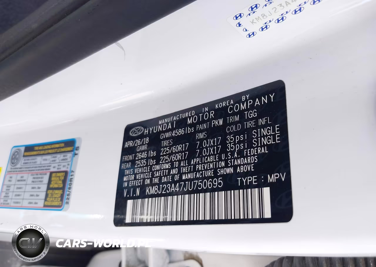 2018 Hyundai Tucson Se VIN:KM8J23A47JU750695 - 9