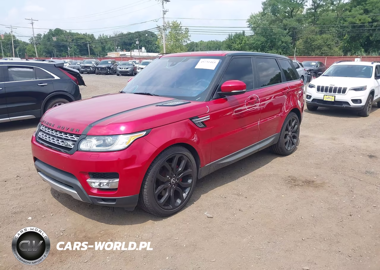 2016 Land Rover Range Rover Sport 3.0L V6 Supercharged Hse VIN:SALWR2PF2GA659412 - 2