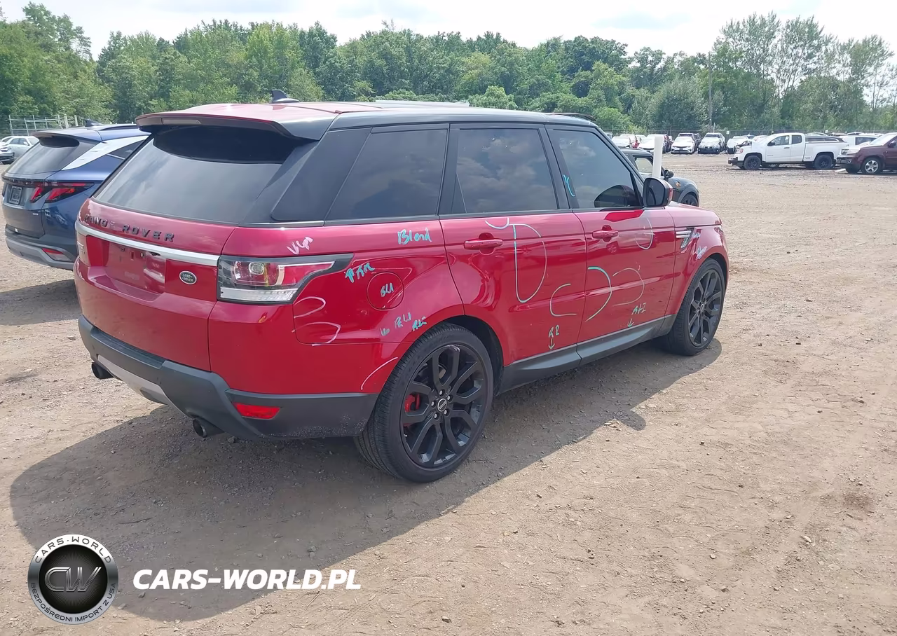 2016 Land Rover Range Rover Sport 3.0L V6 Supercharged Hse VIN:SALWR2PF2GA659412 - 4