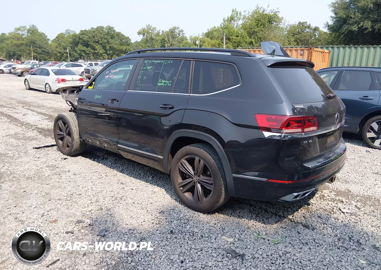 2021 Volkswagen Atlas 3.6L V6 Se W-Technology R-Line VIN:1V2PR2CA0MC548345 - 3