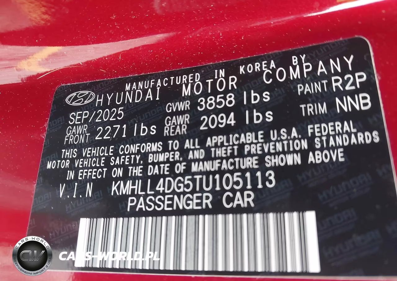 2026 Hyundai Elantra Se VIN:KMHLL4DG5TU105113 - 9