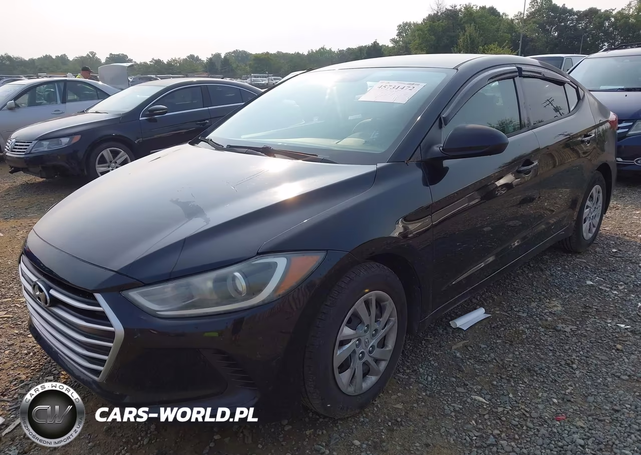 2018 Hyundai Elantra Se VIN:KMHD74LF6JU612245 - 2