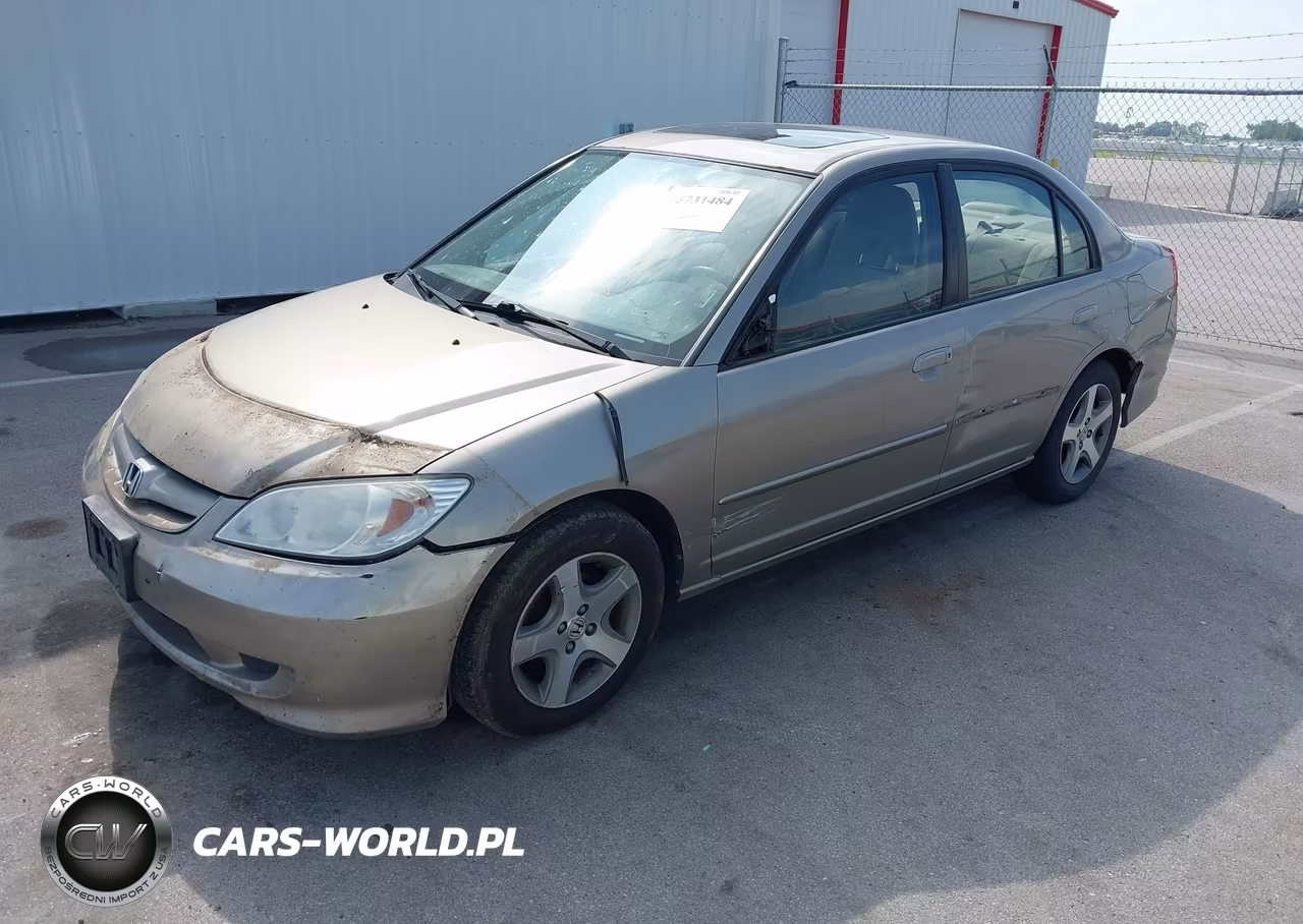 2004 Honda Civic Ex VIN:2HGES26794H588919 - 2