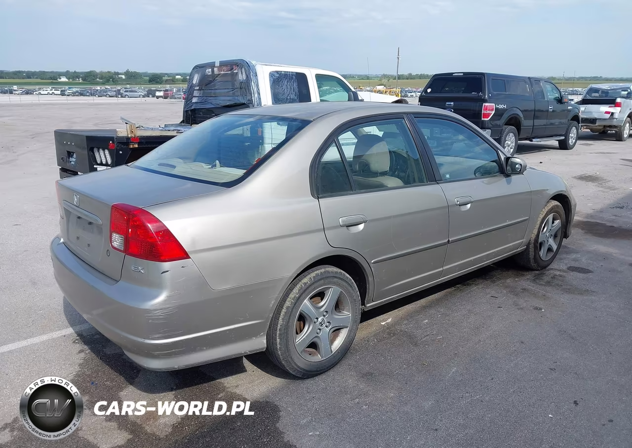 2004 Honda Civic Ex VIN:2HGES26794H588919 - 4