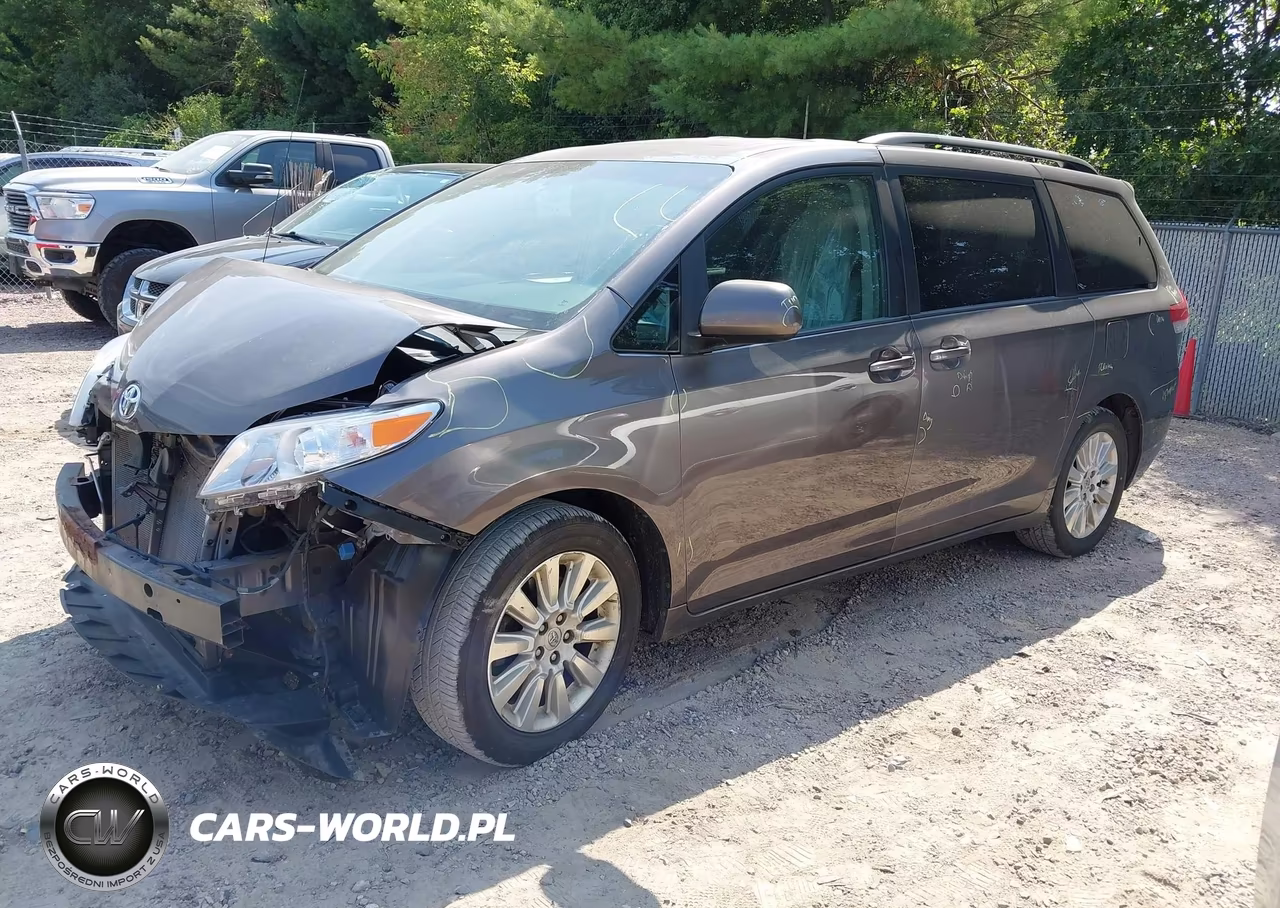 2014 Toyota Sienna Xle 7 Passenger VIN:5TDDK3DC1ES092824 - 2