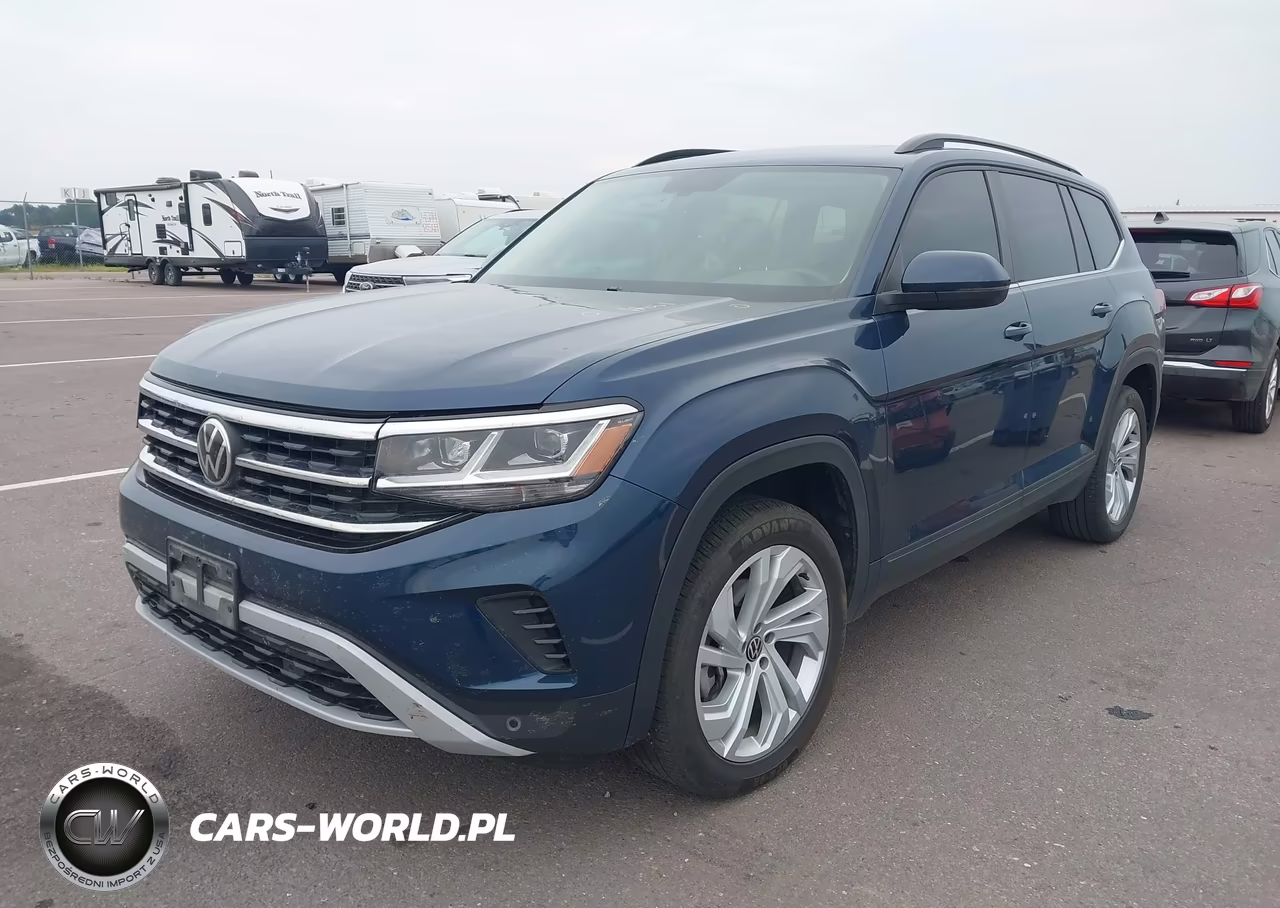 2022 Volkswagen Atlas 3.6L V6 Se W-Technology VIN:1V2JR2CA2NC537709 - 2
