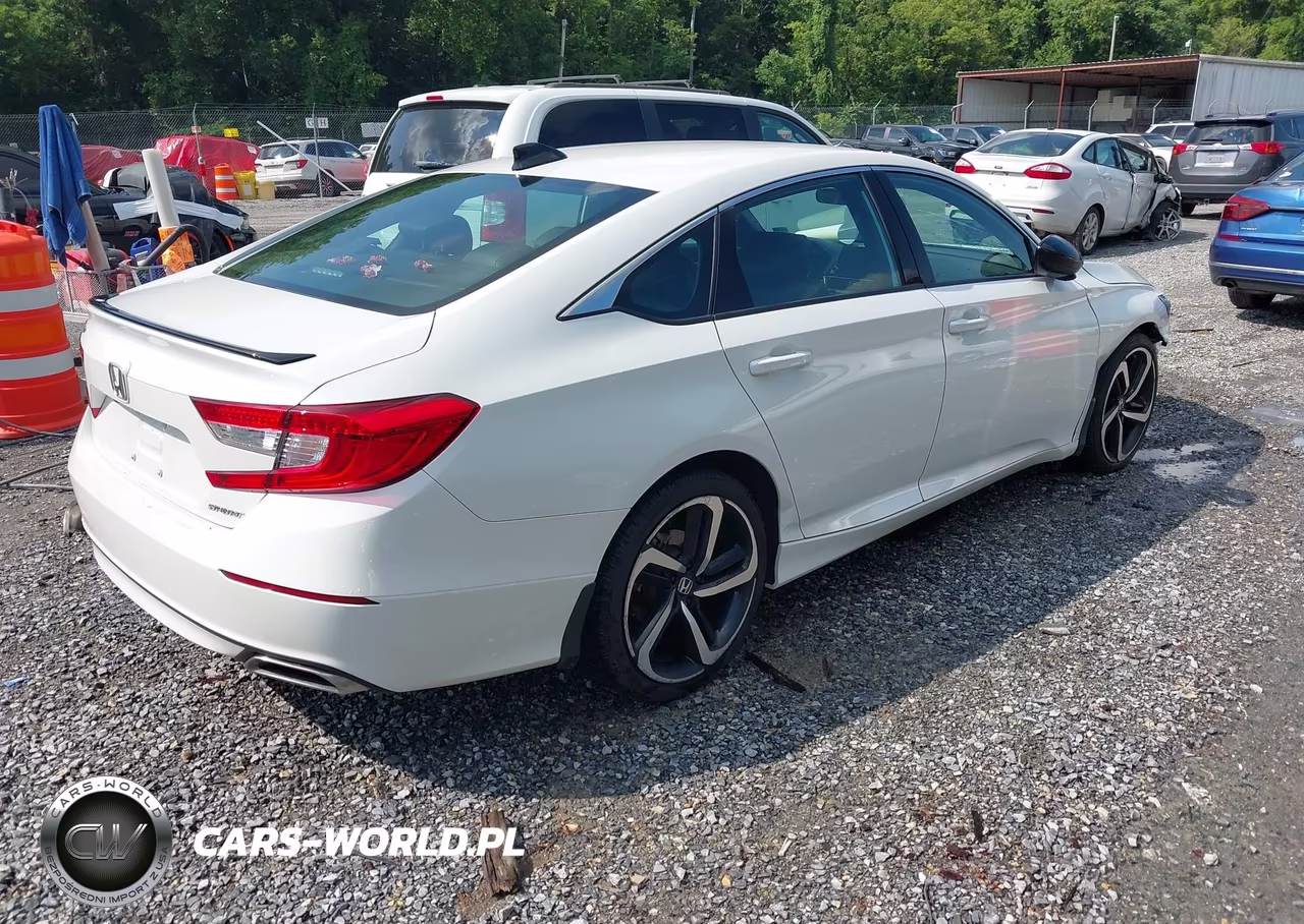 2022 Honda Accord Sport VIN:1HGCV1F3XNA119327 - 4