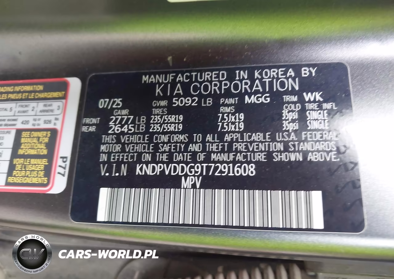 2026 Kia Sportage Hybrid X-Line VIN:KNDPVDDG9T7291608 - 9