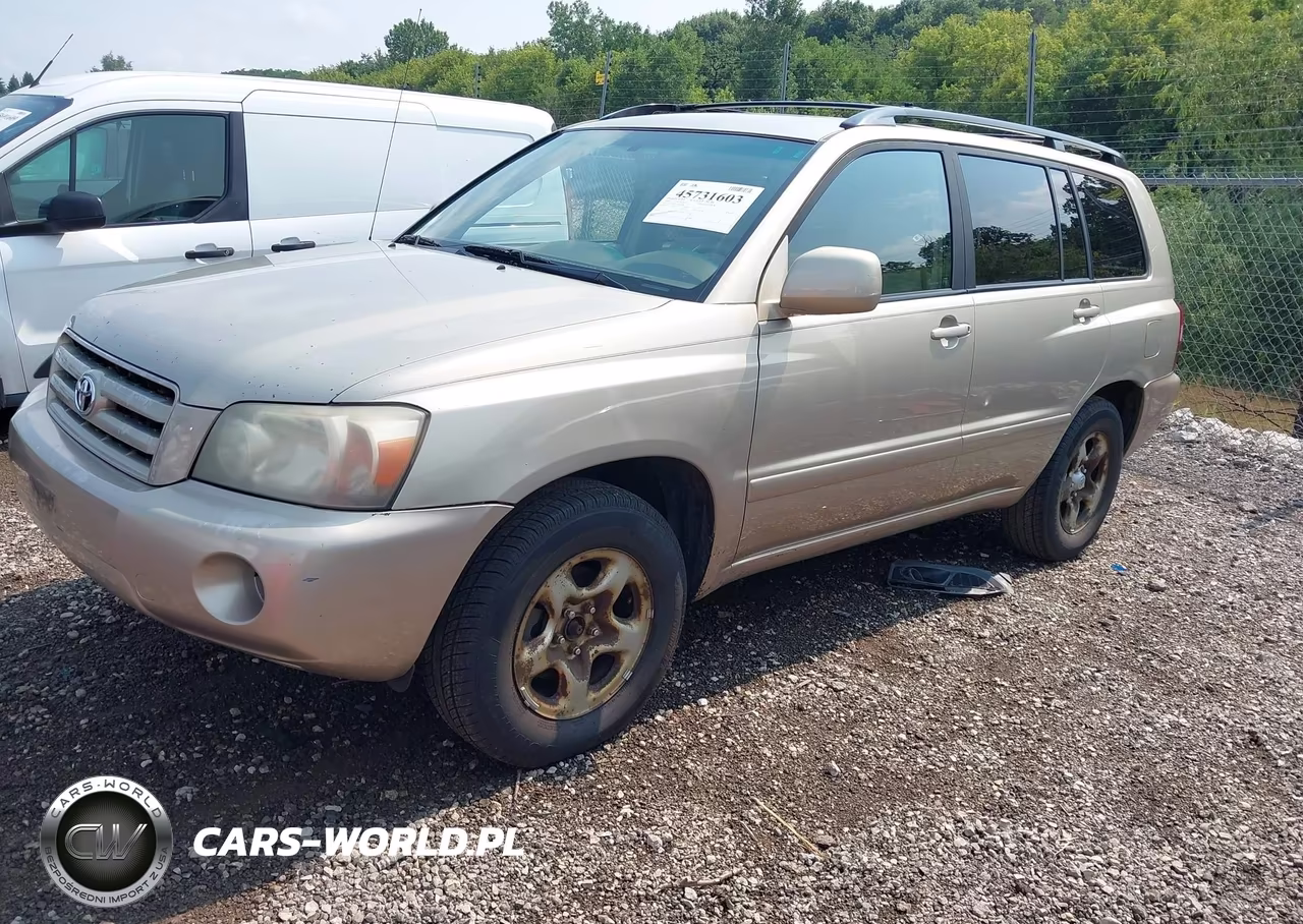 2005 Toyota Highlander VIN:JTEGD21A150121886 - 2