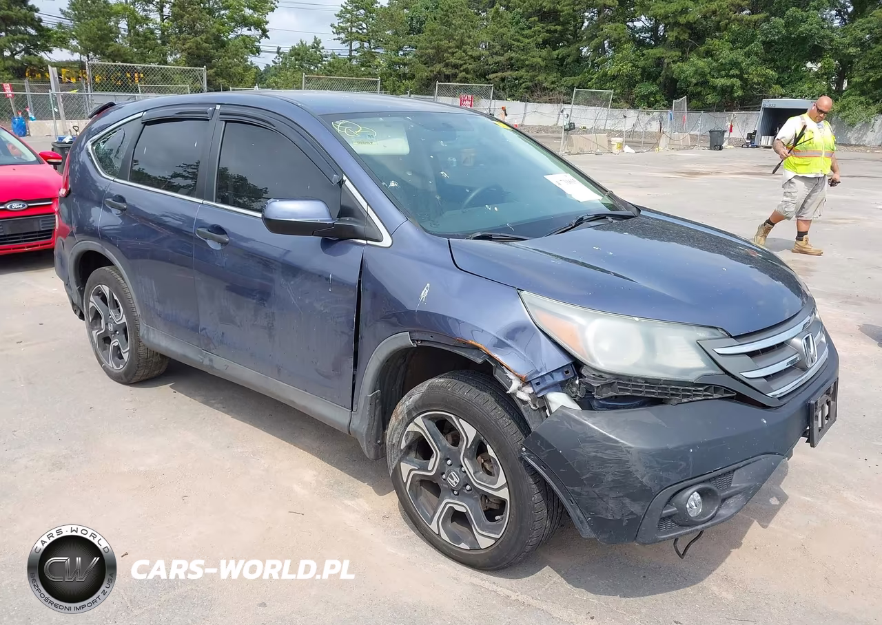 2014 Honda Cr-V Lx VIN:2HKRM4H38EH653316 - 1