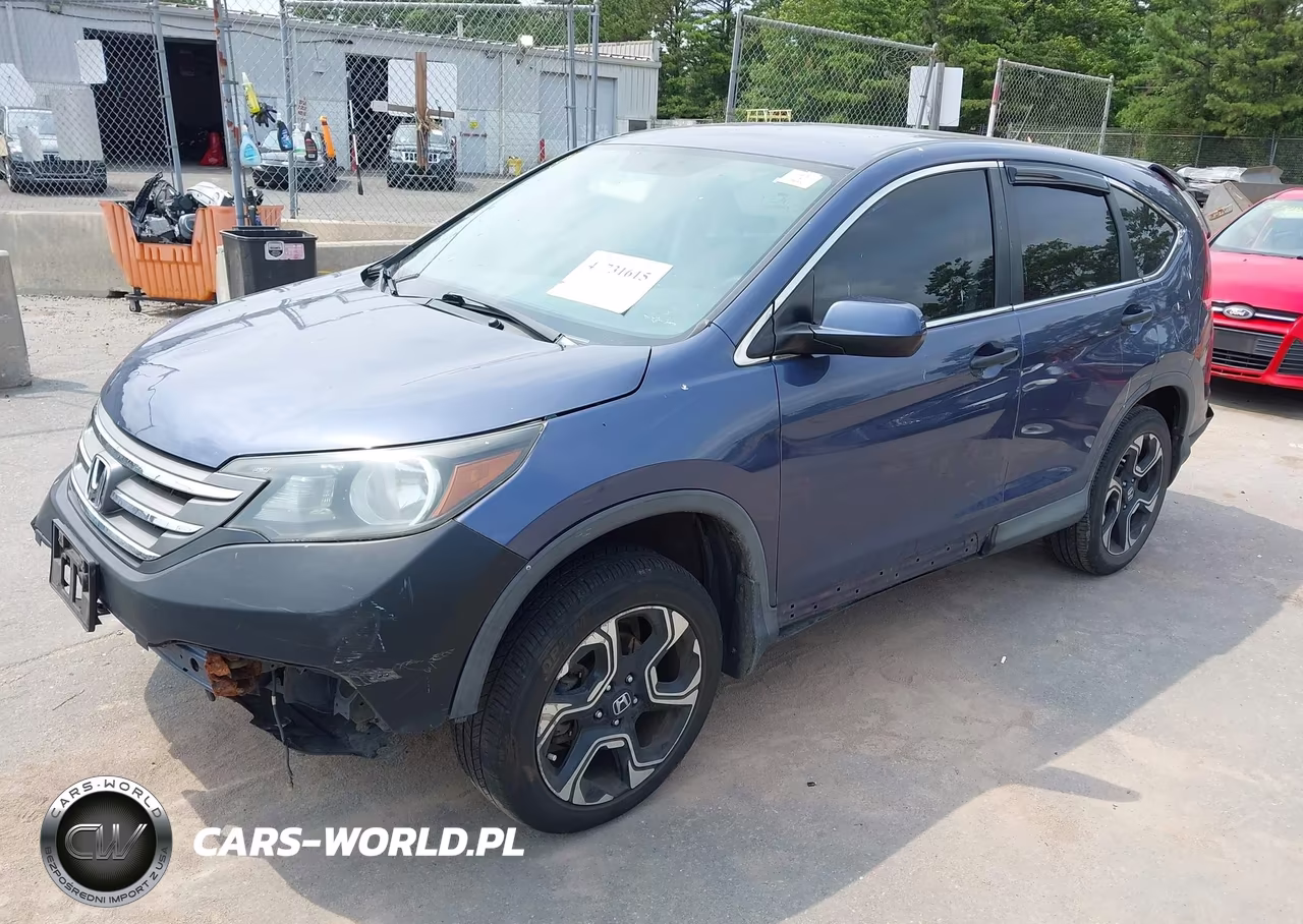 2014 Honda Cr-V Lx VIN:2HKRM4H38EH653316 - 2