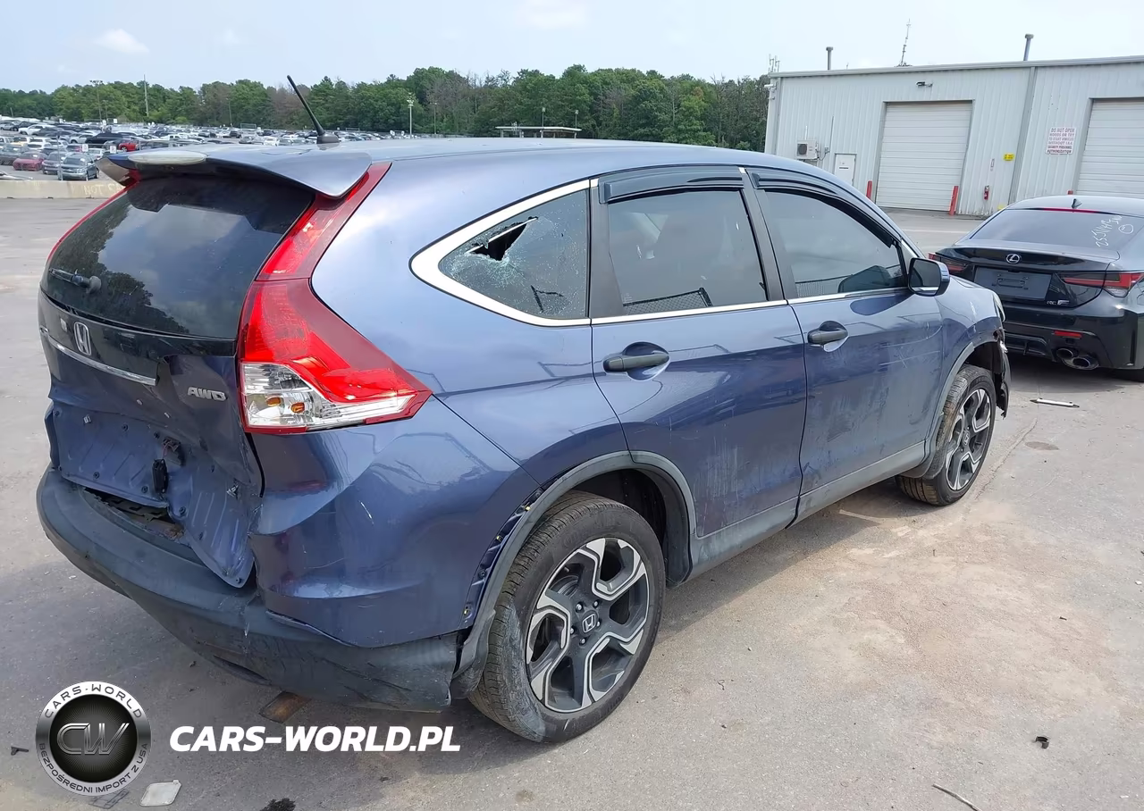 2014 Honda Cr-V Lx VIN:2HKRM4H38EH653316 - 4