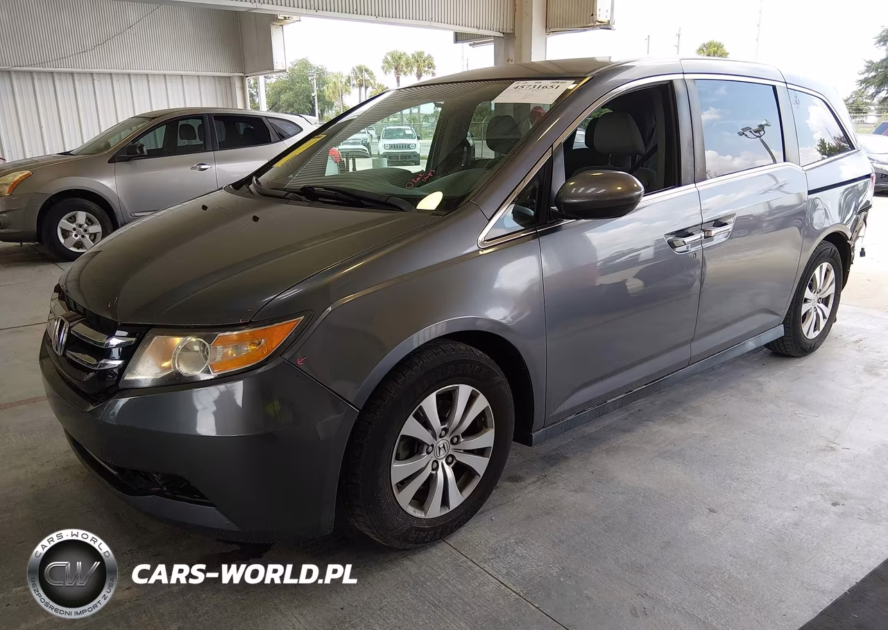 2016 Honda Odyssey Se VIN:5FNRL5H31GB025236 - 2