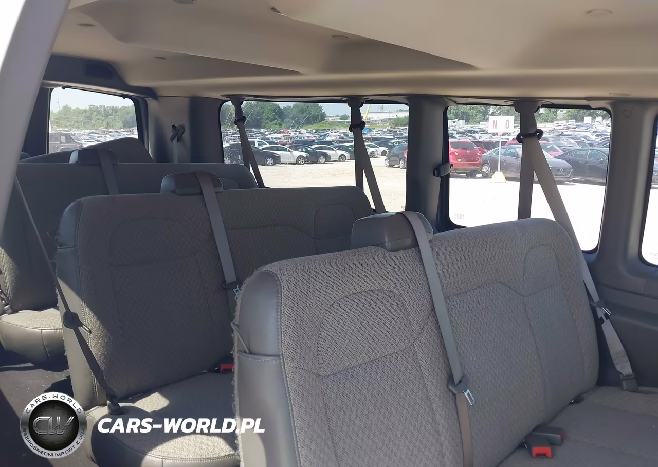 2020 Chevrolet Express Passenger Rwd 3500 Extended Wheelbase Ls VIN:1GAZGNFPXL1256755 - 8