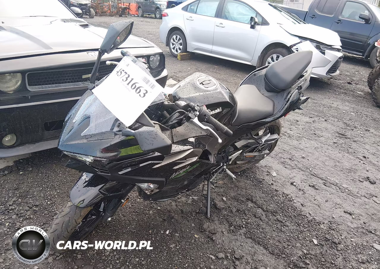 2024 Kawasaki Ex500 H VIN:ML5EXGH19RDA31547 - 2
