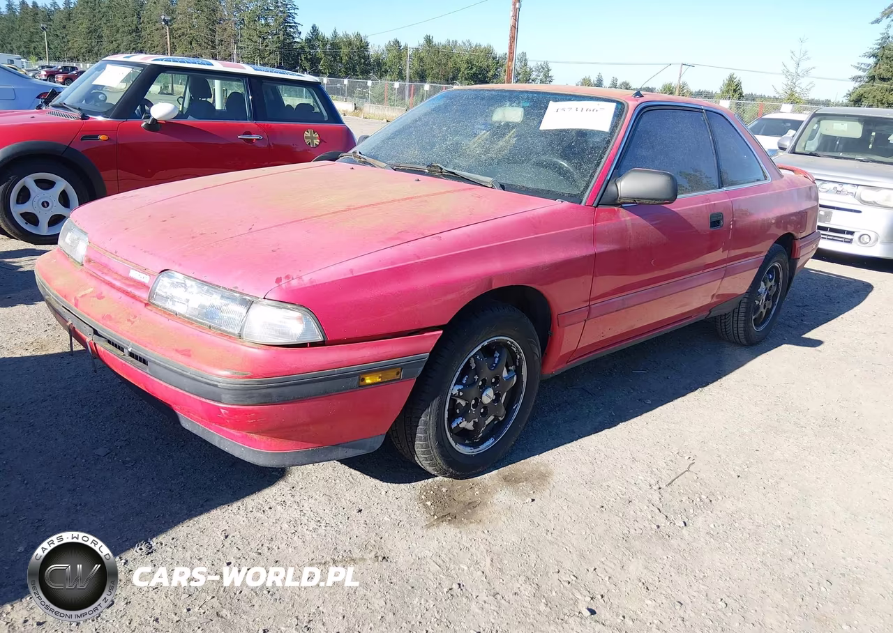 1991 Mazda Mx-6 Dx-Lx VIN:JM1GD3122M1908423 - 2
