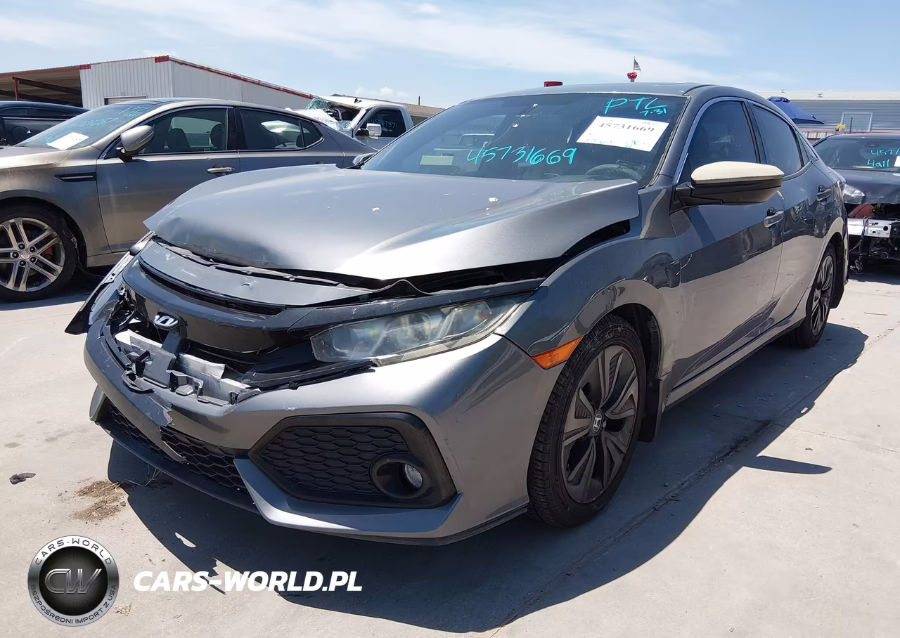 2018 Honda Civic Ex VIN:SHHFK7H53JU225298 - 2