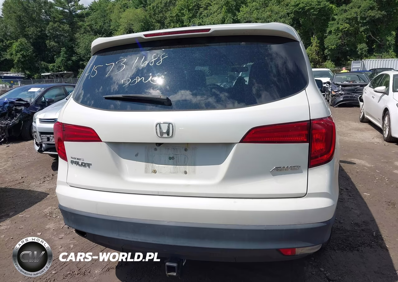 2016 Honda Pilot Ex-L VIN:5FNYF6H76GB056820 - 16