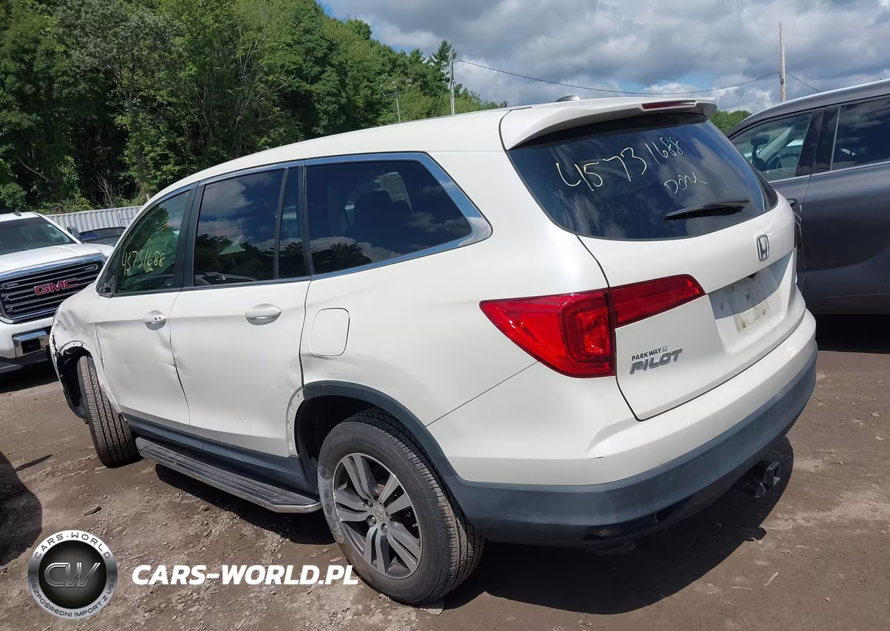 2016 Honda Pilot Ex-L VIN:5FNYF6H76GB056820 - 3