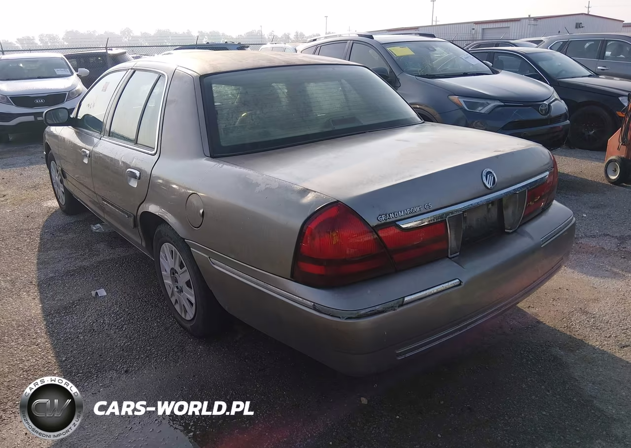 2004 Mercury Grand Marquis Gs VIN:2MEFM74W74X696450 - 3