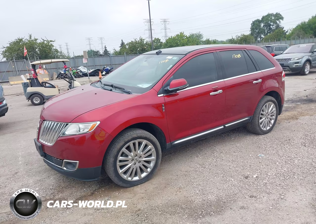 2013 Lincoln Mkx VIN:2LMDJ8JK3DBL38445 - 2