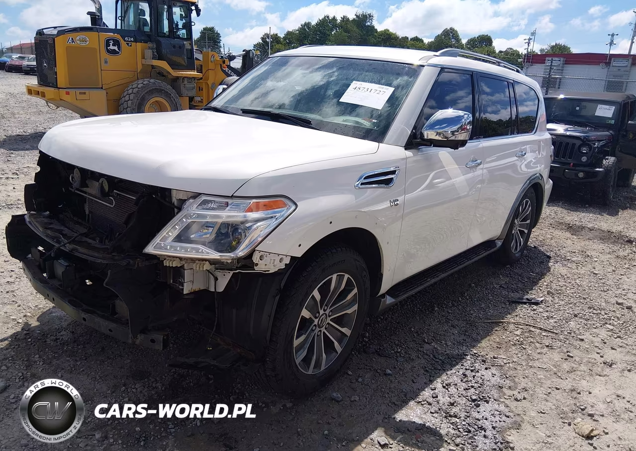 2017 Nissan Armada Sl VIN:JN8AY2NC5H9509346 - 2