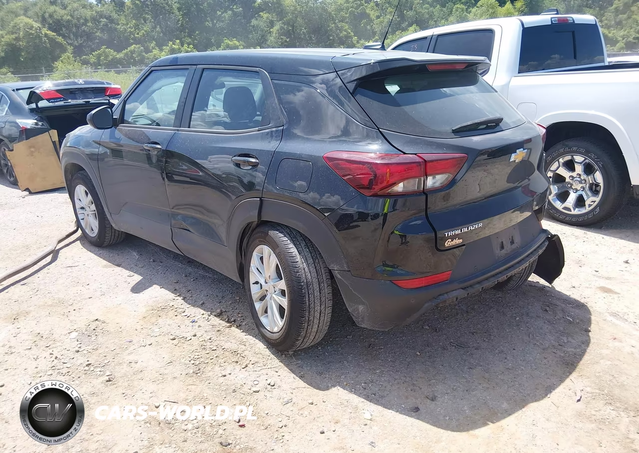 2022 Chevrolet Trailblazer Fwd Ls VIN:KL79MMS2XNB132810 - 3