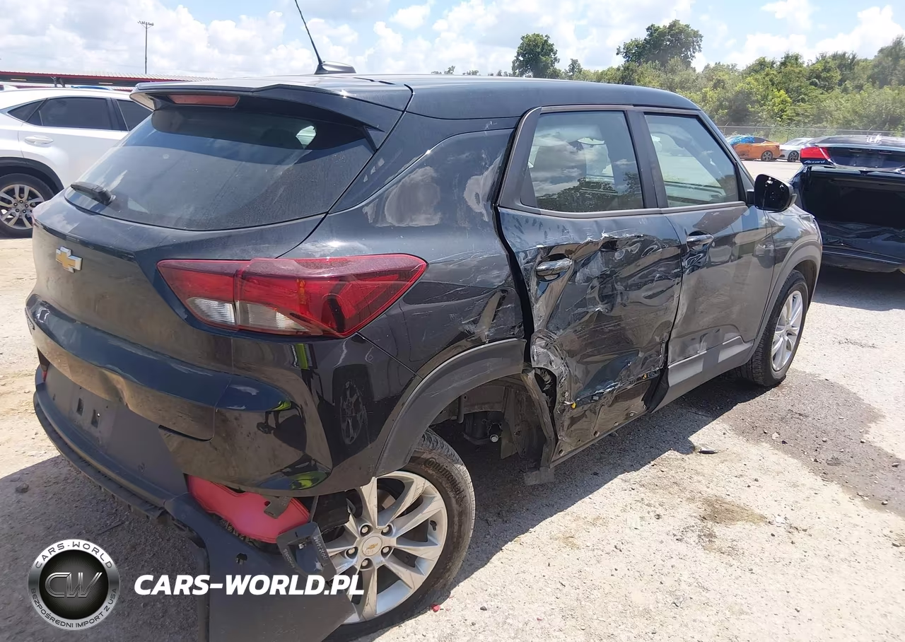 2022 Chevrolet Trailblazer Fwd Ls VIN:KL79MMS2XNB132810 - 4