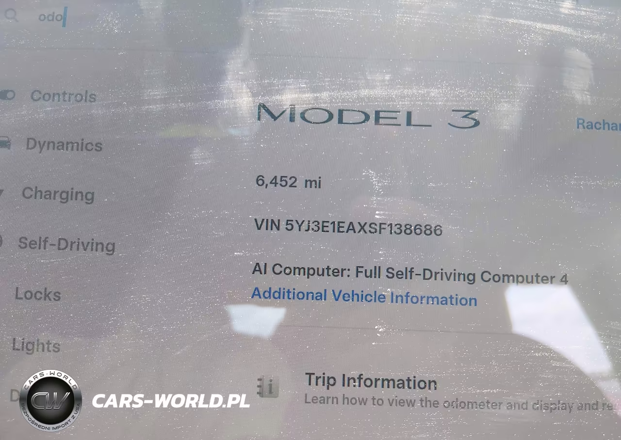 2025 Tesla Model 3 Long Range Rear-Wheel Drive-Standard Rear-Wheel Drive VIN:5YJ3E1EAXSF138686 - 7