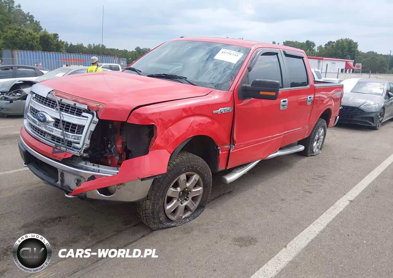 2013 Ford F-150 Xlt VIN:1FTFW1EF8DKF02244 - 2