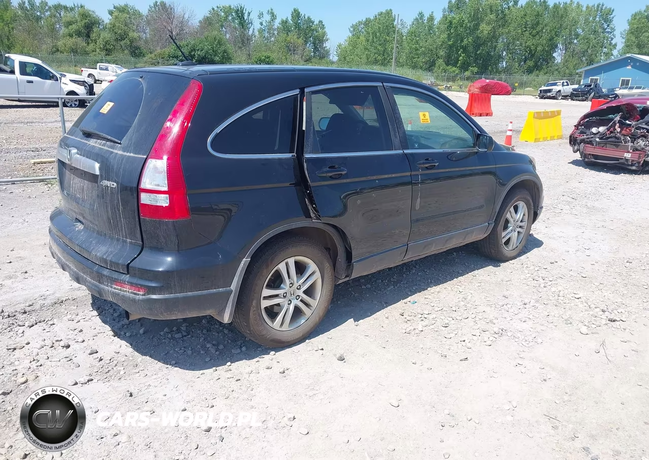 2010 Honda Cr-V Ex-L VIN:5J6RE4H77AL068601 - 4