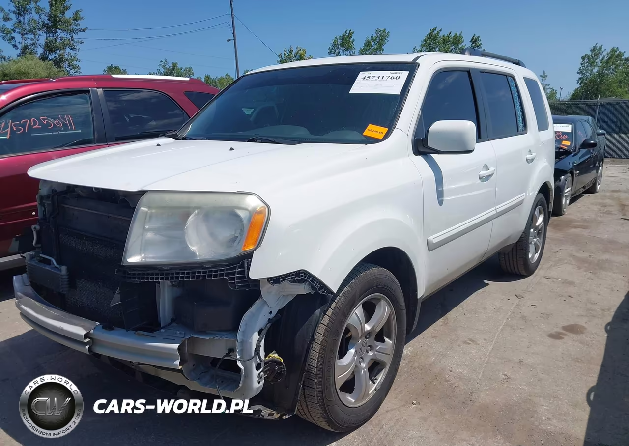 2014 Honda Pilot Ex-L VIN:5FNYF4H52EB013365 - 2