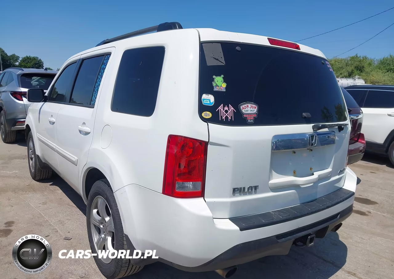 2014 Honda Pilot Ex-L VIN:5FNYF4H52EB013365 - 3