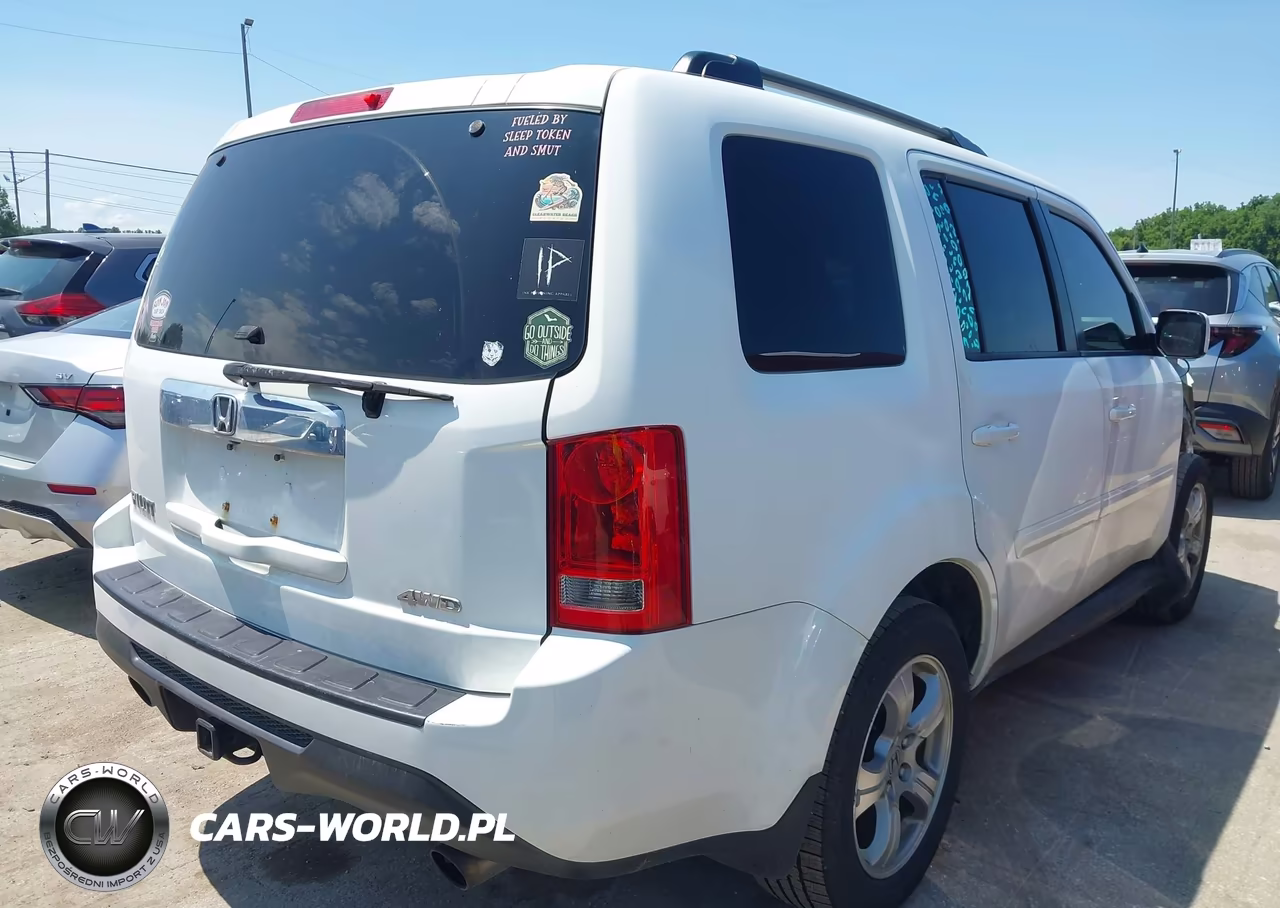 2014 Honda Pilot Ex-L VIN:5FNYF4H52EB013365 - 4