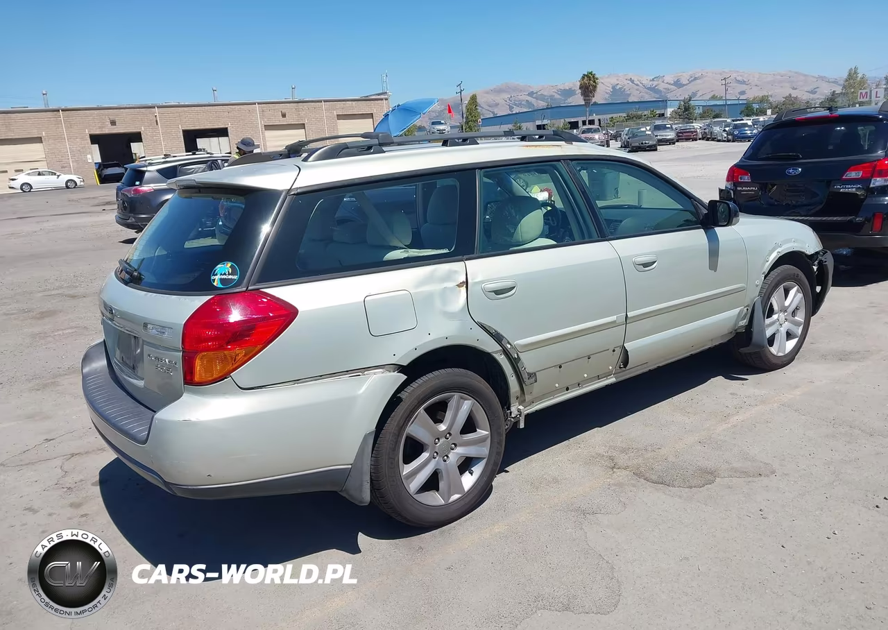 2006 Subaru Outback 3.0R VIN:4S4BP84C864334720 - 4