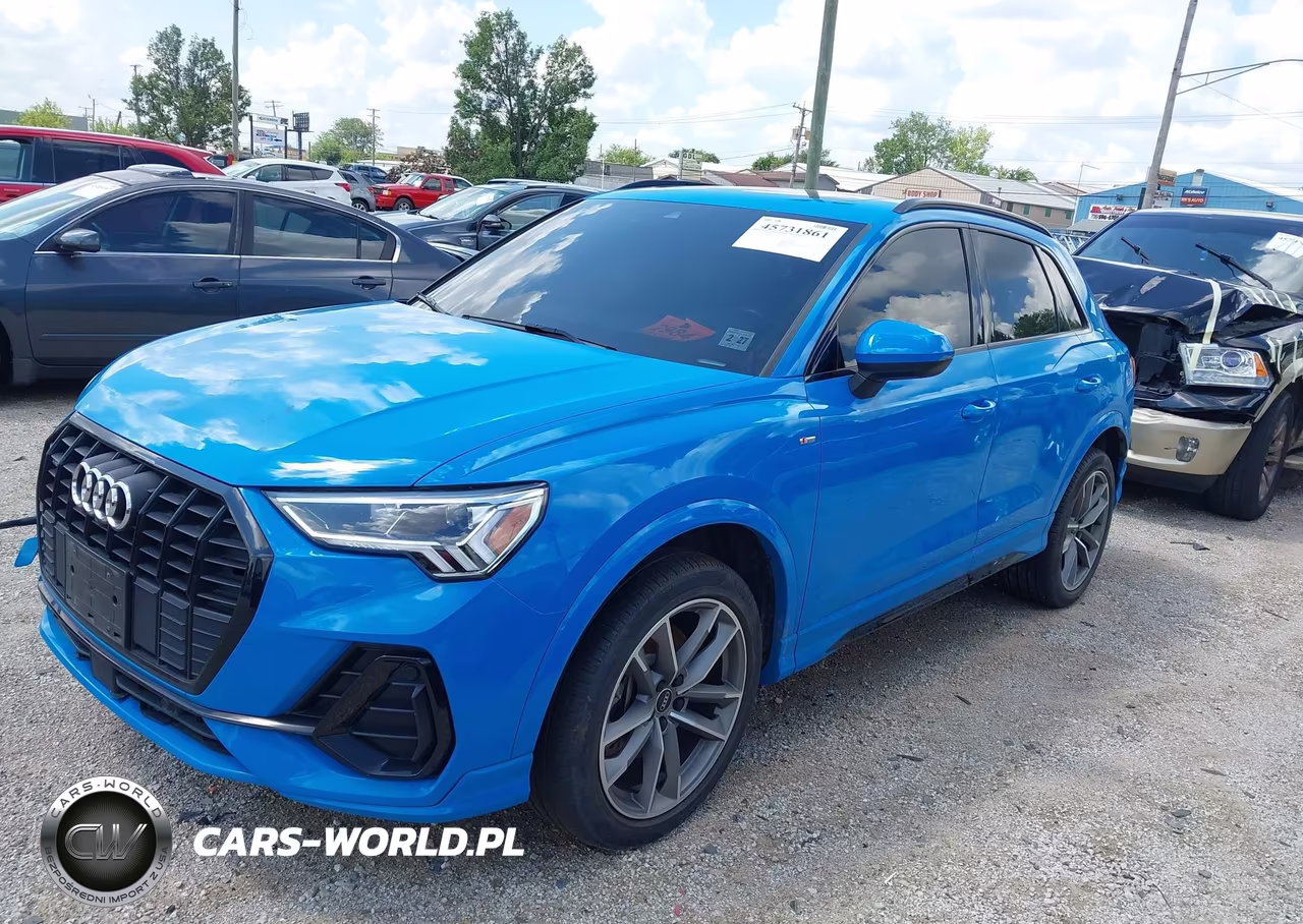2022 Audi Q3 Premium Plus 45 Tfsi S Line Quattro Tiptronic VIN:WA1EECF37N1051663 - 2