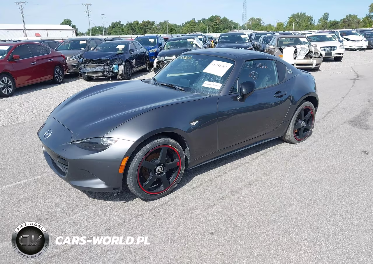 2017 Mazda Mx-5 Miata Rf Club VIN:JM1NDAL79H0108718 - 2