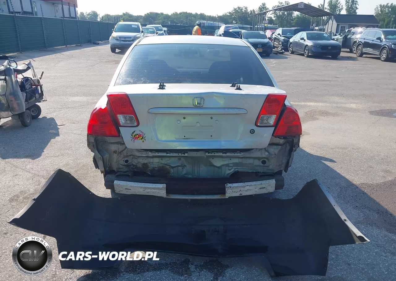 2004 Honda Civic Vp VIN:1HGES16354L006325 - 16