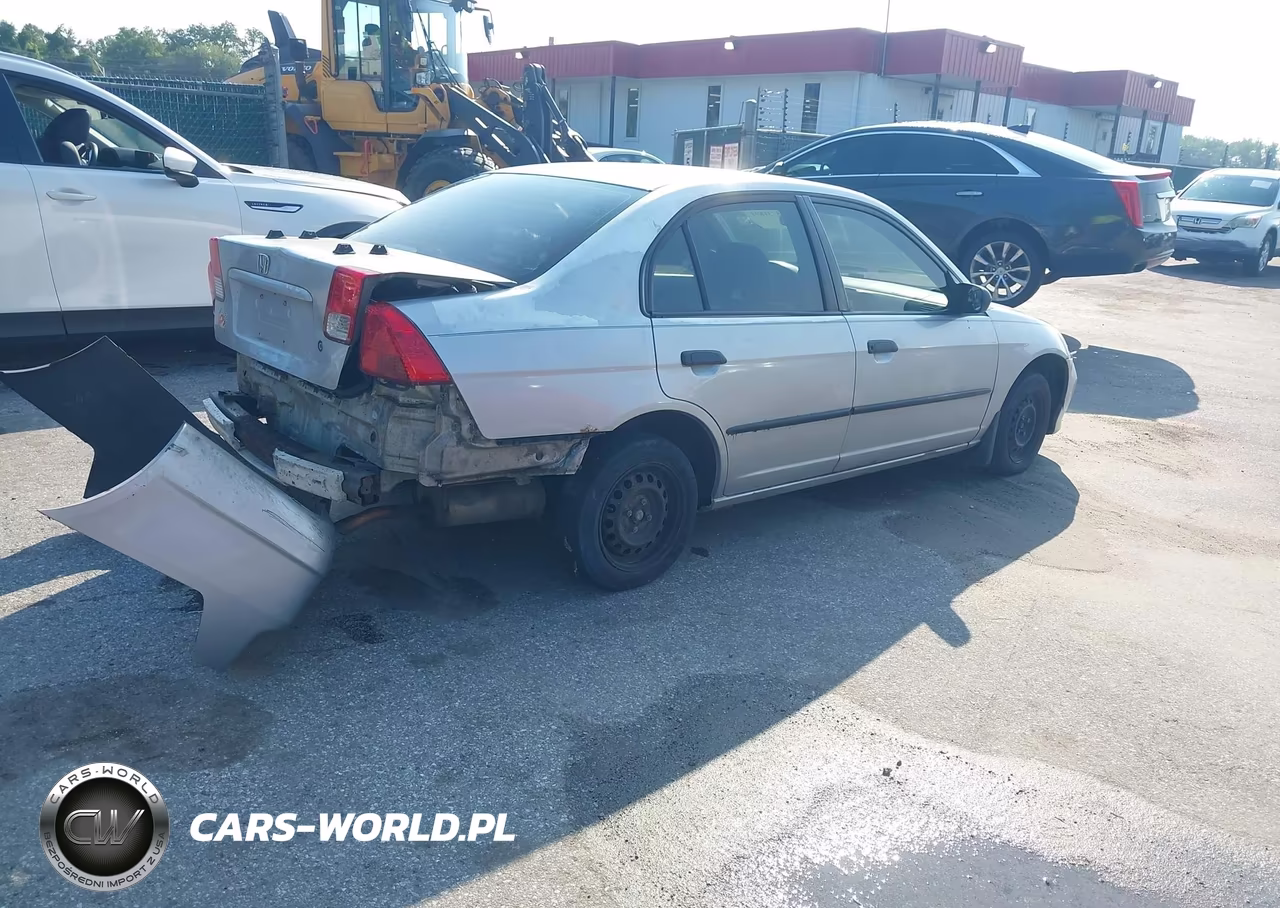 2004 Honda Civic Vp VIN:1HGES16354L006325 - 4