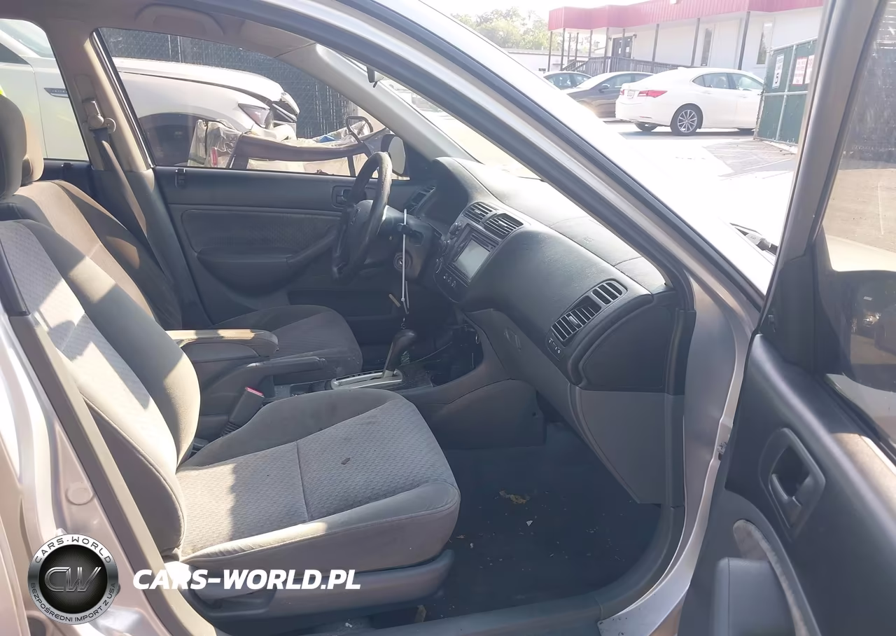 2004 Honda Civic Vp VIN:1HGES16354L006325 - 5