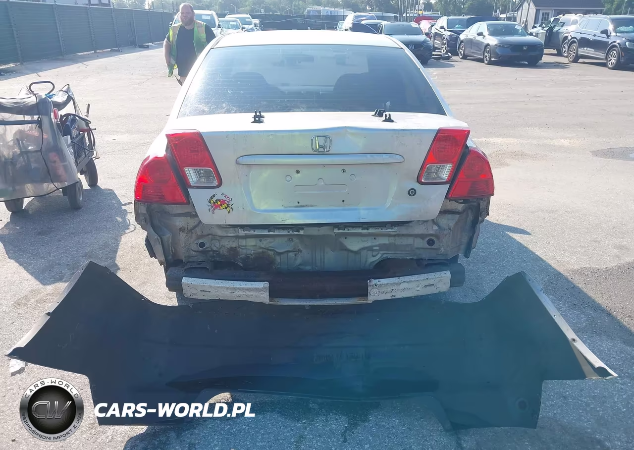 2004 Honda Civic Vp VIN:1HGES16354L006325 - 6