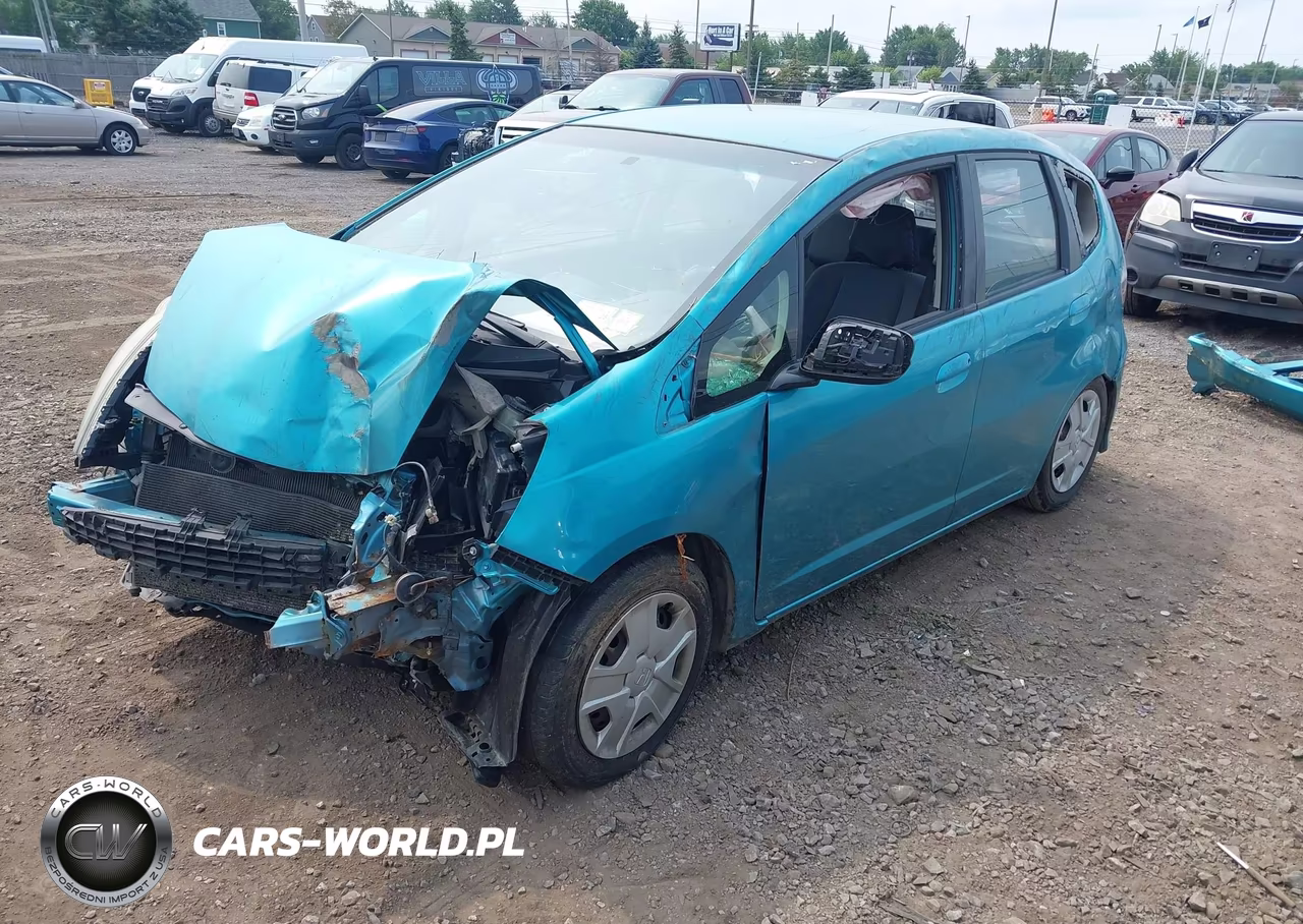 2013 Honda Fit VIN:JHMGE8H3XDC000216 - 2