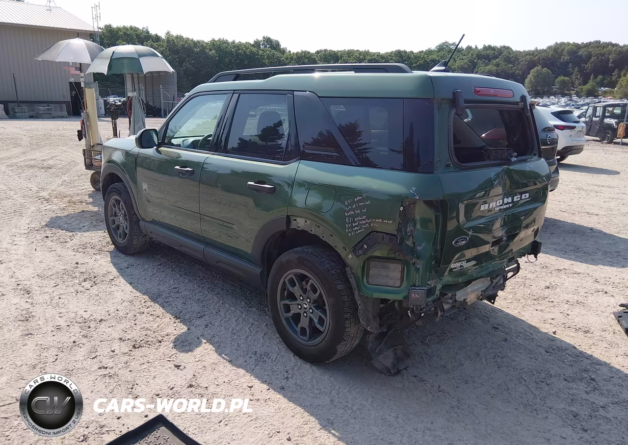 2023 Ford Bronco Sport Big Bend VIN:3FMCR9B62PRD08849 - 3